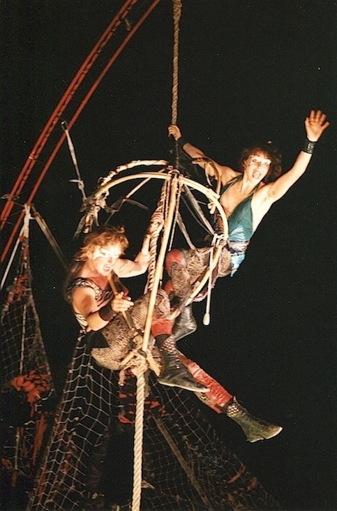 Viviana Allocco i Adelaida Frías – Montseny, març 88