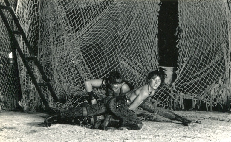 Viviana Allocco, Adelaida Frías i Jordi Borrell — Grenoble,  6 juliol 88