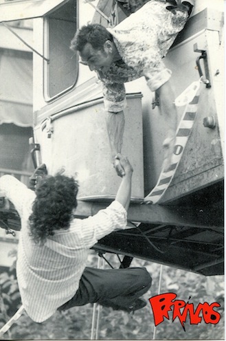 Circ Perillós, La rulot - Pep Castells i Jordi Borrell (Foto Oriol Wendenburg)