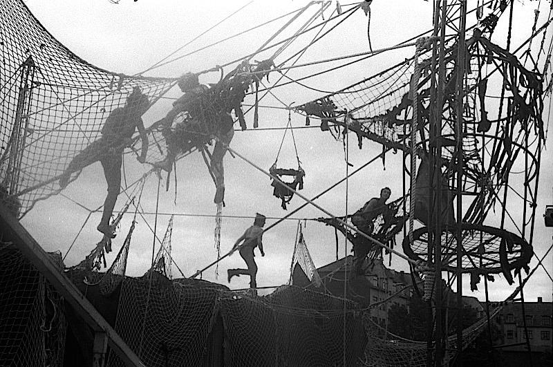 Adelaida Frías, Pep Castells, Viviana Allocco i Jordi Borrell – Mir Caravan, Copenague, agost 89