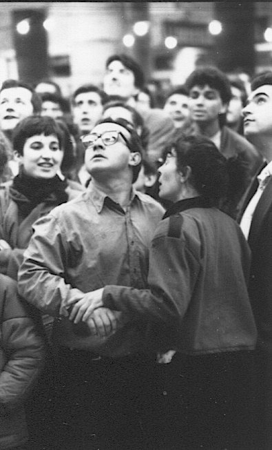 Circ Perillós, La rulot - Pep Vilai Adelaida Frías - Granollers, 21 abril 91 (Foto Santi Morató i Denis Calvarons) còpia