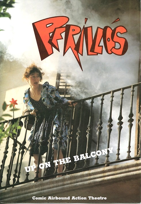 Circ Perillos - "Le voisin du balcon" - Adelaida Frías (Photo Oriol Wendenburg)