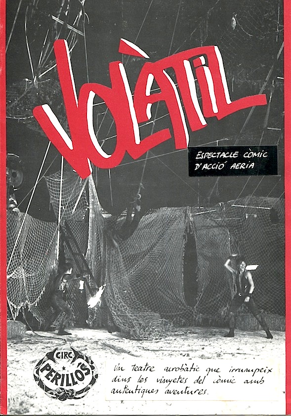 Circ Perillós "Volàtil" - Viviana Allocco, Jordi Borrell, Adelaida Frías i Pep Castells (Foto Jean Pierre Maurin)