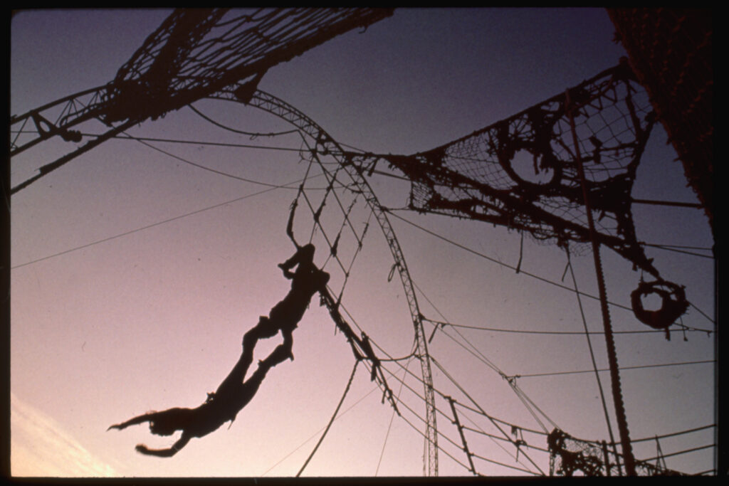 Praga, Fesival itinerant Mir Caravan 1989 (Foto Dani Gignoux